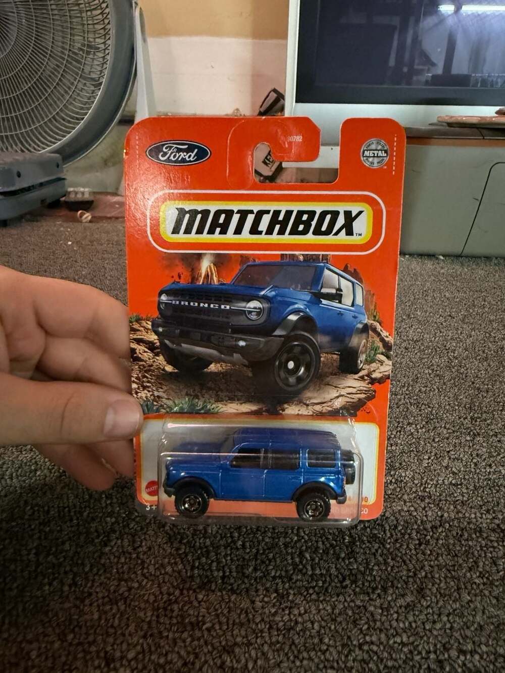 Matchbox 2021 Ford Bronco Blue 34/100 Die-Cast Toy Car